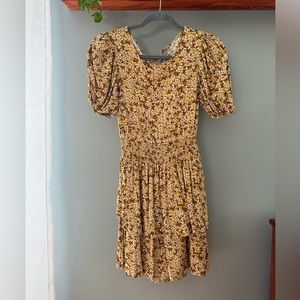 Adorable backless mini dress